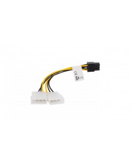 Kabel rozdzielacz zasilania 2HDD/6-pin BTX/PSU CA-HD6P-10CU-0015
