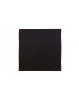 Panel Escudo Glass O100mm czarny mat PEGB100M