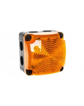 Sygnalizator ostrzegawczy żółty 115-230V AC LED błyskowy podwójny 853.310.60