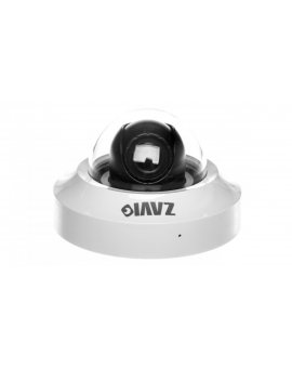 Kamera minikopułkowa dualna wewnętrzna IP ZAVIO1Mpix/HD720p obiektyw.2.8mm WDR ONVIF audio: 1/1 we/wy: 1/1 uSDHC PoE biel D3100