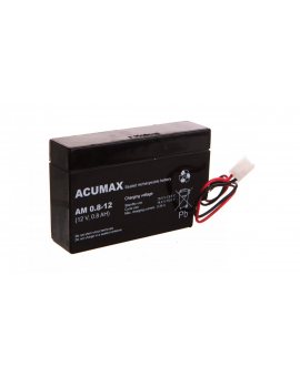 Akumulator 12 V 0,8 Ah do sygnalizatora SPL-5020 AKU-12/0,8