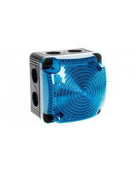 Sygnalizator ostrzegawczy niebieski 115-230V AC LED błyskowy podwójny 853.510.60