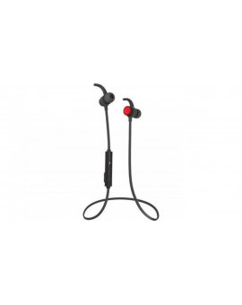 Słuchawki dokanałowe Audictus Endorphine bezprzewodowe z mikrofonem i uchwytem (czerwone) ABE-0898