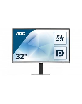 Monitor AOC U3277FWQ (31,5 MVA 4K 3840x2160 DisplayPort, HDMI, VGA kolor czarny)