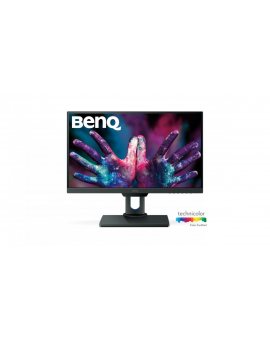 Monitor BenQ PD2500Q 9H.LG8LA.TSE (25 IPS/PLS 2560x1440 DisplayPort, HDMI, miniDisplayPort kolor szary)