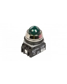 Lampka sygnalizacyjna 30mm zielona 220-230V AC/DC żarówka W0-L-NEF30LE/220V Z