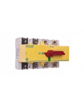 Rozłącznik izolacyjny DILOS 2 200A 4P czerowny/żółty bezpieczeństwa D/061426-203 730166