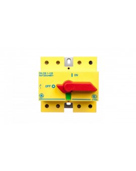 Rozłącznik izolacyjny DILOS 1 125A 3P czerwony/żółty bezpieczeństwa D/061317-203 730074
