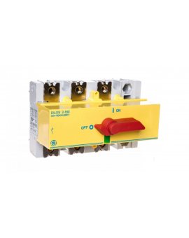 Rozłącznik izolacyjny DILOS 2 160A 3P czerwony/żółty bezpieczenstwa D/061324-203 730089