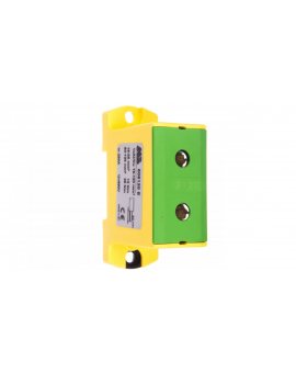 Złączka szynowa 1-torowa 16-120mm2 żółto-zielona EURO OTL 120 1xAl/Cu 606120 E