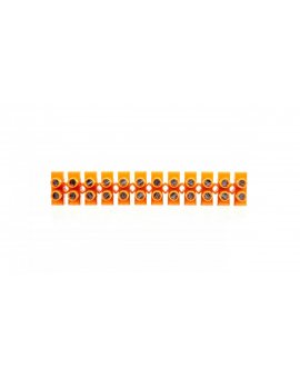 Listwa zaciskowa gwintowa 1,5-4mm2 12-torowa pomarańczowa LTF12-4 21310008