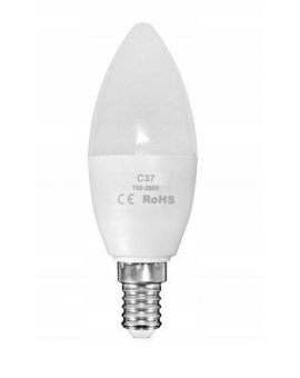 LED Bulb E14 Milky 9W White Warm