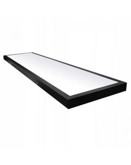 Surfacing panel 120x30 black 60W 6000K
