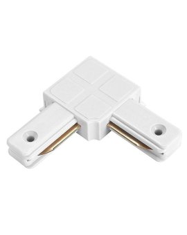 Angle connector white
