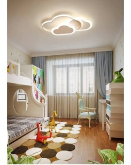Baby Lamp LED Ceiling White Clouds 58W + Pilot DL-G06