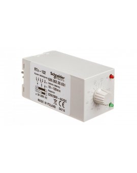 Przekaźnik czasowy 2P 5A 10-120min 220-230V AC/DC opóźnione załączenie RTX-132 220/230 AC/DC 120MIN