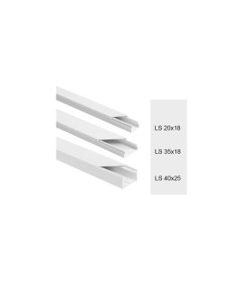 Listwa elektroinstalacyjna (korytko kablowe) 35x18mm bezhalogenowa LSHF LSOH HF 1kpl=20mb