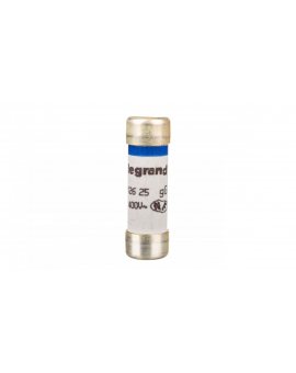 Wkładka bezpiecznikowa cylindryczna 10, 3x31, 5mm 25A 400V 012625
