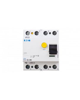 Wyłącznik różnicowoprądowy 4P 63A 0,03A typ AC PFIM-63/4/003-MW 235414