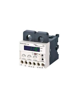 Elektroniczne zabezpieczenie przeciążeniowe 10-120A Un-220VAC 1NO/1NC + wyświetlacz i timer