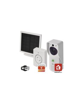 GoSmart Dzwonek wideo IP-09D z Wi-Fi, akumulatorem i panelem solarnym H4030