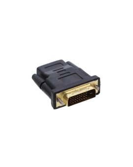Adapter HDMI(F)-DVI-D(M) czarny AD-0010-BK