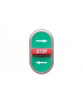 Napęd przycisku potrójny zielony/czerwony /STRZAŁKI LEWO-PRAWO STOP/ z samopowrotem LPCB7365
