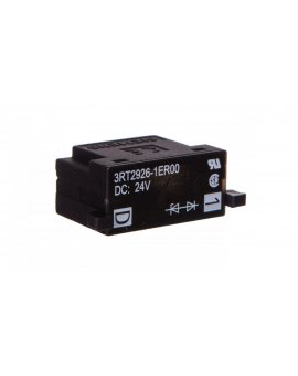 Układ tłumiący dioda 24V DC ze wkaźnikiem LED S0 3RT2926-1ER00
