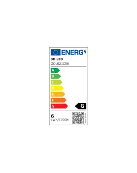 Żarówka LED 6W E27 Świeczka 480lm Ciepła 3000K / GOL021C06