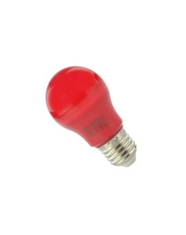 Żarówka LED E27 230V 4.9W GLS czerwona