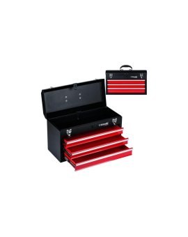 Skrzynka szafka narzędziowa warsztatowa walizka 3 szuflady stalowa Schmith