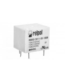 Przekaźnik miniaturowy 1P 12A 9V DC PCB RM50-3011-85-1009 2611654