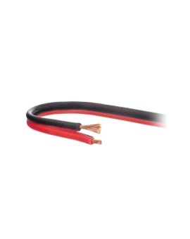 Przewód głośnikowy SMYp 2x0,75 czarno-czerwony CU miedź /100m/