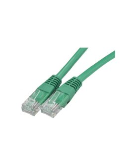 Patchcord UTP kat.6 kabel sieciowy LAN 2x RJ45 linka zielony 0, 5m