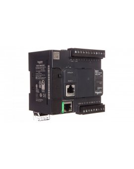 Sterownik programowalny 16 I/O przekaźnikowych Ethernet Modicon M221-16I/O TM221CE16R