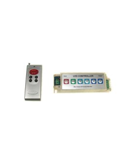 Kontroler LED RF 6 przycisków 12A + PANEL