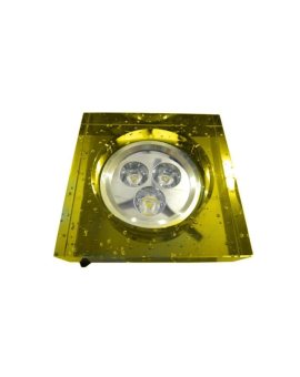 Downlight LED Power Delius Yellow 3*1W biały ciepł