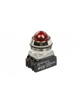 Lampka sygnalizacyjna 30mm czerwona 24-230V AC/DC W0-LDU1-NEF30LDS C