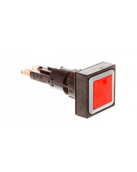 Napęd przycisku czerwony IP65 z podświetleniem z samopowrotem Q25LT-RT 086238