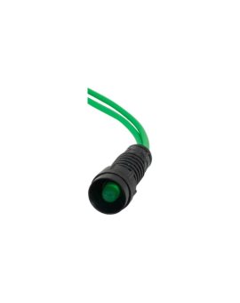 Kontrolka diodowa fi 5mm, 24V zielona/green