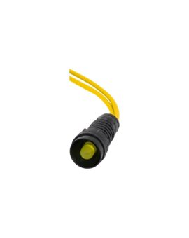 Kontrolka diodowa fi 5mm, 24V żółta/yellow